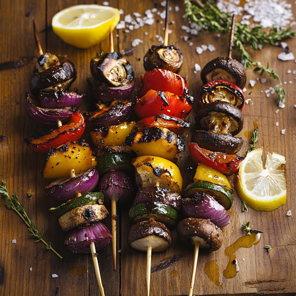 Espetadas de Vegetais