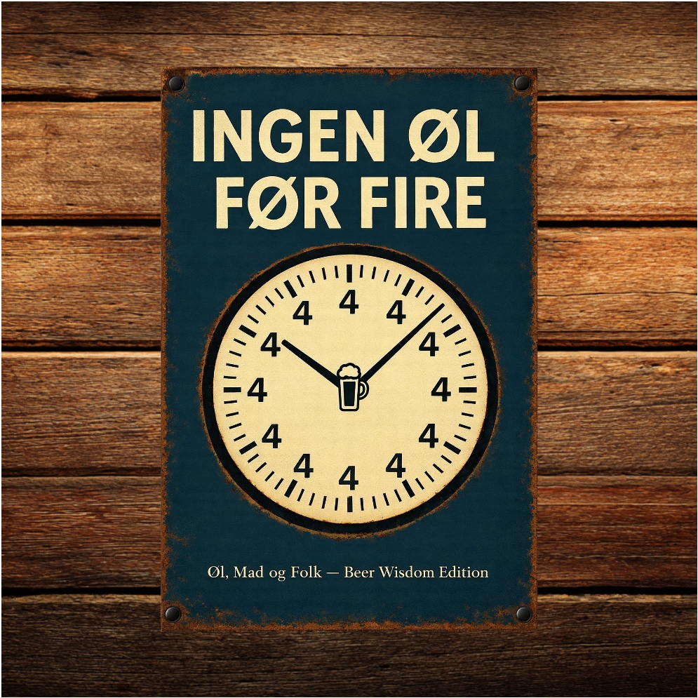 Ingen Øl før fire - Med baggrund