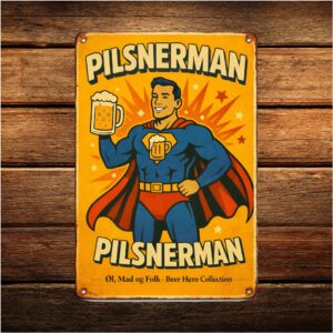 Pilsnerman - Retro Metalskilt
