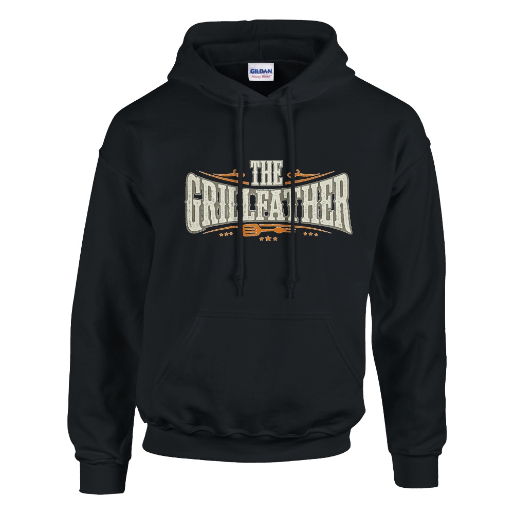 The Grillfather Hoodie - ny logo