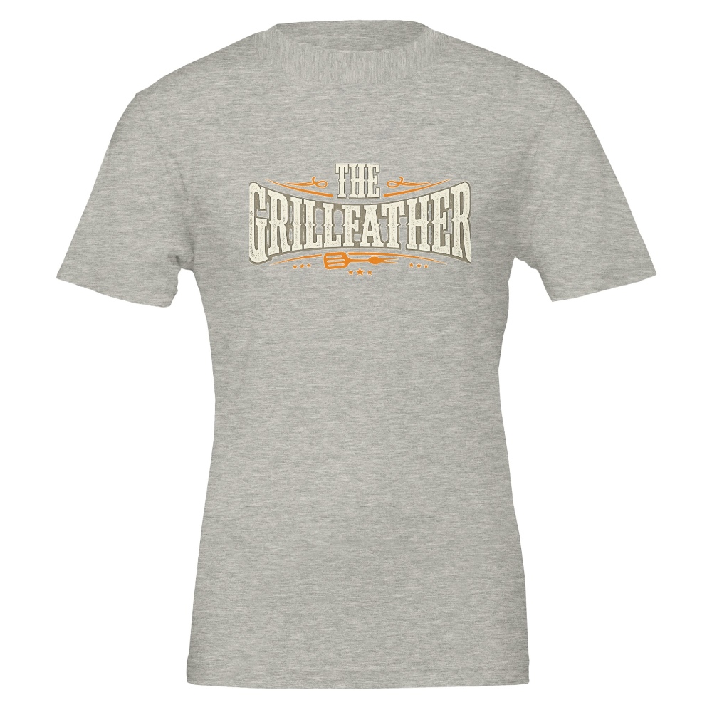 The Grillfather Premium Unisex Crewneck - ny logo
